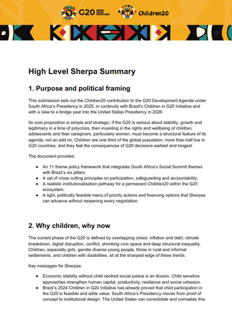 High-Level-Sherpa-Summary